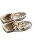 Dolce Vita Silver Tan Sneakers Size 10 - photo 1
