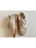 Dolce Vita Silver Tan Sneakers Size 10 - photo 6