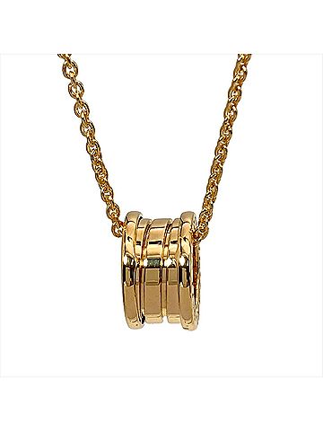 Bvlgari Bvlgari Bulgari B-Zero1 Necklace, 18K Yellow Gold, 12.2g, Men's/Women's. (view 2)