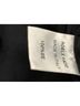 Adele Fado 100% Silk Solid Black Coat Size 10 - photo 8