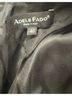 Adele Fado 100% Silk Solid Black Coat Size 10 - photo 3