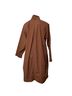 Eileen Fisher Solid Brown Coat Size L - photo 2