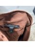 Eileen Fisher Solid Brown Coat Size L - photo 3