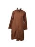 Eileen Fisher Solid Brown Coat Size L - photo 1