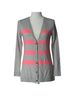 Gap Stripes Gray Pink Cardigan Size S - photo 1
