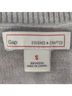 Gap Stripes Gray Pink Cardigan Size S - photo 3