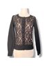 Banana Republic Floral Black Tan Cardigan Size XS - photo 6