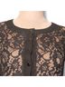 Banana Republic Floral Black Tan Cardigan Size XS - photo 4