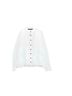 Zara White Long Sleeve T-Shirt Size M - photo 1
