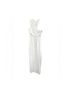 Amanda Uprichard 100% Polyester Solid Ivory Cocktail Dress Size M - photo 4