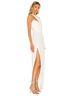 Amanda Uprichard 100% Polyester Solid Ivory Cocktail Dress Size M - photo 2