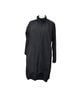 Eileen Fisher Solid Black Coat Size M - photo 1