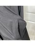 Eileen Fisher Solid Black Coat Size M - photo 6