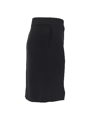 Chloé Chloé Scalloped Mini Skirt in Black Acetate (view 2)