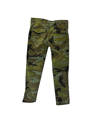 Nili Lotan Nili Lotan Camo Cargo Pants in Multicolor Cotton (view 2)