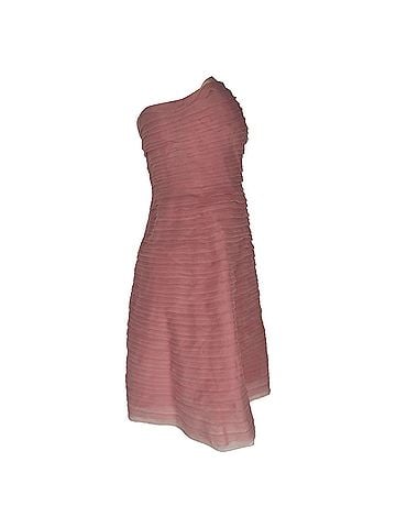 Aje. Aje Soundscape Mini Dress in Pink Nylon (view 2)