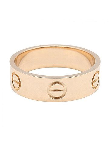 Cartier Cartier Love Ring, 18K Pink Gold (PG), Women's, Tone, B4084854 (view 2)