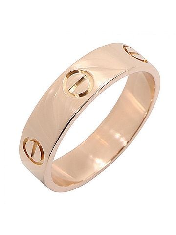 Cartier Cartier Love Ring, 18K Pink Gold (PG), Men's/Women's, Tone, B4084800 (view 1)