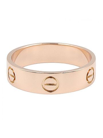 Cartier Cartier Love Ring, 18K Pink Gold (PG), Men's/Women's, Tone, B4084800 (view 2)