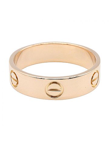 Cartier Cartier Love Ring, 18K Pink Gold (PG), Men's/Women's, Tone, B4084800 (view 2)