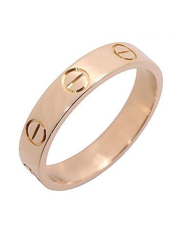 Cartier Cartier Mini Love Ring, 18K Pink Gold (PG), Women's Tone, B4085250 (view 1)