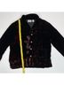 Chico's Floral Black Red Jacket Size M - photo 5