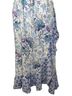 Angie Floral Blue White Casual Dress Size M - photo 3