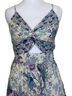 Angie Floral Blue White Casual Dress Size M - photo 2
