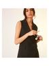 Mare Mare 92% Polyester 8% Elastane 100% Polyester Solid Black Cocktail Dress Size L - photo 11