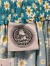 Happy Sheep 100% Silk Floral Blue Green Silk Skirt One size - photo 3