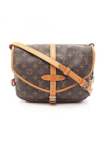 Louis Vuitton Louis Vuitton Saumur 30 Shoulder Bag/Handbag, Coated Canvas and Leather, Monogram Pattern, Women's, Brown, M42256 (view 1)