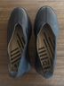 FLY London 100% Leather Solid Black Wedges Size EU 38 - photo 5