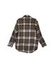 AYR 100% Wool Plaid Brown Ivory Jacket Size L - photo 2