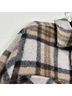 AYR 100% Wool Plaid Brown Ivory Jacket Size L - photo 5