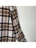 AYR 100% Wool Plaid Brown Ivory Jacket Size L - photo 11