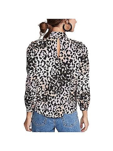 Veronica Beard Lety Long Sleeve Blouse (view 2)