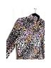 Veronica Beard Leopard Print Black Pink Purple Long Sleeve Blouse Size 2 - photo 10