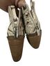 Vince Camuto Snake Print Multi Color Ankle Boots Size 9 - photo 2