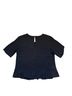 Ann Taylor 100% Polyester Black Short Sleeve Blouse Size XS - photo 2