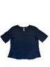Ann Taylor 100% Polyester Black Short Sleeve Blouse Size XS - photo 1