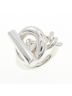 Hermès 100% Sterling Silver Multi Color Hermes Hermès Croisette Ring One size - photo 1