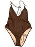J.Crew Solid Brown One Piece Swimsuit Size 22 - photo 3
