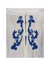 A Pea in the Pod 100% Polyester Floral White Blue Short Sleeve Blouse Size S - photo 10