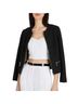 Club Monaco 100% Nylon Black Silver Jacket Size 10 - photo 1