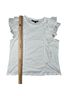 Veronica Beard 100% Cotton White T-Shirt Size XL - photo 5