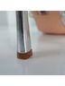 Azalea Wang 100% Faux Leather Silver Heels Size 10 - photo 8