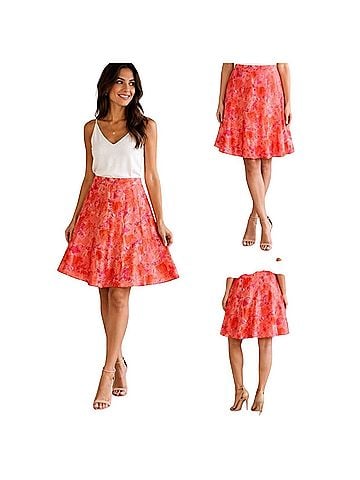 Due Per Due Casual Skirt (view 1)
