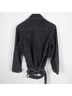 Nanushka 100% Cotton Black Gold Jacket Size XS - photo 7