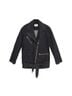 Nanushka 100% Cotton Black Gold Jacket Size XS - photo 11