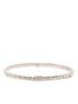 Chanel 100% Metal Silver Toned CC Silver Plated Strass Bangle One size - photo 1